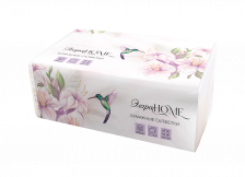 Салфетки бумажные ЭлараHome 250шт в мягкой упаковке, двухслойные