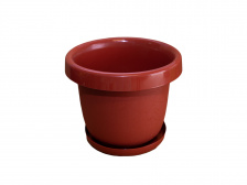 Горшок цветочный с поддонником 2,9 литра