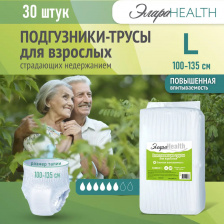 Впитывающие подгузники трусы для взрослых ЭлараHealth 30шт L