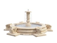 Фонтан FC "Каменный цветок" 3500 с наутилусами