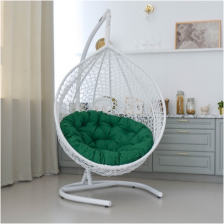 Подвесное кресло из ротанга Большой Ажур Х2