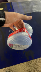 Лента-ручка клейкая для упаковки