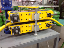 Тянущее устройство для линии экструзии 800х90 м с лентой ПВХ