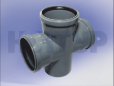 Крестовина одноплоскостная канализационная СТАНДАРТ