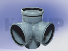 Крестовина двухплоскостная канализационная СТАНДАРТ