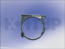 Хомут с защелкой канализационный СТАНДАРТ