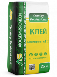 Клей Академия смеси «Quality Professional» Керамогранит АS12 (25 кг)