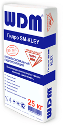 Гидро SM-KLEY Водостойкая клеевая смесь