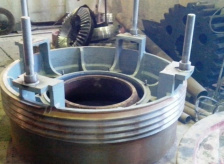 Кольцо регулирующее на конусные дробилки  КМД-1200 Гр чертёж 1-124588-02