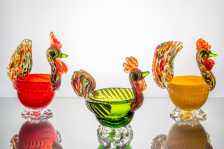 Конфетница Петух