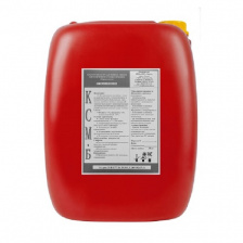 КСМ — Б - Кислотное низкопенное средство для удаления сложных минеральных отложений с поверхностей и комплексной безразборной (CIP) мойки технологического оборудования и бытовых приборов.