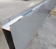 Ламели фасадные из листового металла с завода