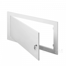 Люк ревизионный металлический накладной с замком Ventale 10*10 (h)