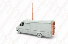 Автомобильная телескопическая мачта Купол 5 метров