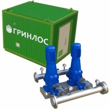 ГРИНЛОС Насосная станция 10 м3/ч в модульном здании