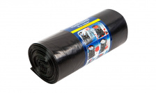 Мусорные пакеты в рулоне, черные