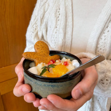 Керамическая миска для кафе