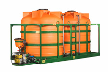 Мобильный растворный узел