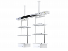 Медицинская мостовая консоль cbn2 (со шкафом) FUTURE