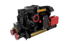 Машина МСР-120.01А для контактной стыковой сварки рельсов в полевых условиях