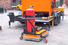 Инфракрасный нагреватель асфальта Ря-06