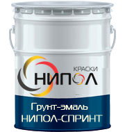 Антикоррозионная грунт-эмаль по металлу НИПОЛ-СПРИНТ
