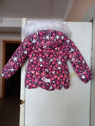 Детская зимняя куртка с принтом