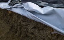 Силосная чёрно-белая и чёрная плёнка для траншей и ям силоса/сенажа