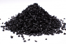 Резиновая крошка черная