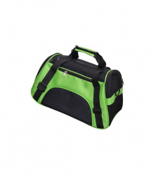 Переноска для животных, мягкий каркас, зеленая, 4641