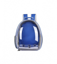 Переноска для животных, рюкзак, синяя, 6413
