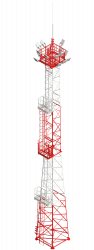 Высокомачтовые опоры и молниеотводы высотой 20м