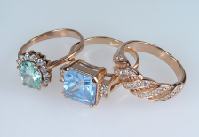 Серебряные кольца