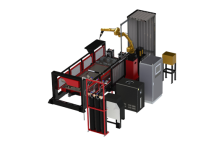 Установка РКН-400 для многослойной наплавки на торец рельса и рельсового окончания крестовины слоя нержавеющей стали