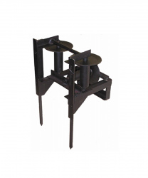 БР-3 Кабельный ролик угловой монтажный