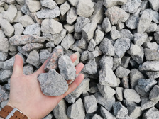 Щебень гранитный 25-60 мм