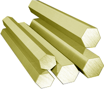 Шестигранник латунный 55 мм ЛС59-2 ГОСТ 2060-2006