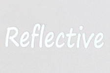 Термоаппликации из светоотражающей пленки