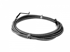 Сантехнические канализационные тросы для прочистки труб со сменными инструментами Чебтрос