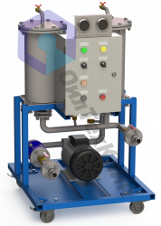 Установка фильтрации масла УФМ-15 (ОМ-1,6, УФН-10, ЦФУ, БФН)