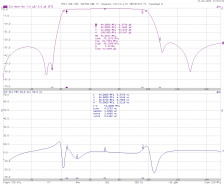 Фильтр 70 МГц с малой дельтой ГВЗ минимально-фазовый LEFLFIF70BW52D07Z75-HT0-001( микросборка v70.52.d07-а)