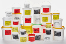 Емкости-контейнеры (ведра) одноразовые и многоразовые для сбора медицинских отходов.