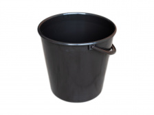 Ведро 11 л., пластмассовое без крышки для ремонта