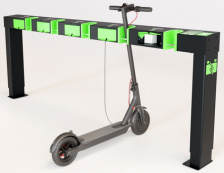 Зарядная станция для электросамокатов (самокатопарковка)