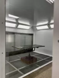 Покрасочная камера с водяной завесой