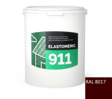 ELASTOMERIC - 911 (ведро 6КГ) RAL 8017 Темно-коричневый
