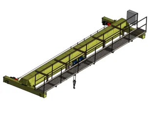 Кран мостовой опорный (кран-балка)