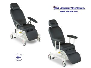Кресло медицинское для забора крови 6801, Lojer, Финляндия 
