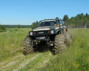 Вездеход самурай-надежный транспорт высокой проходимости
