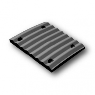 Плита дробящая подвижная верхняя для дробилки СМД 3440.02.010